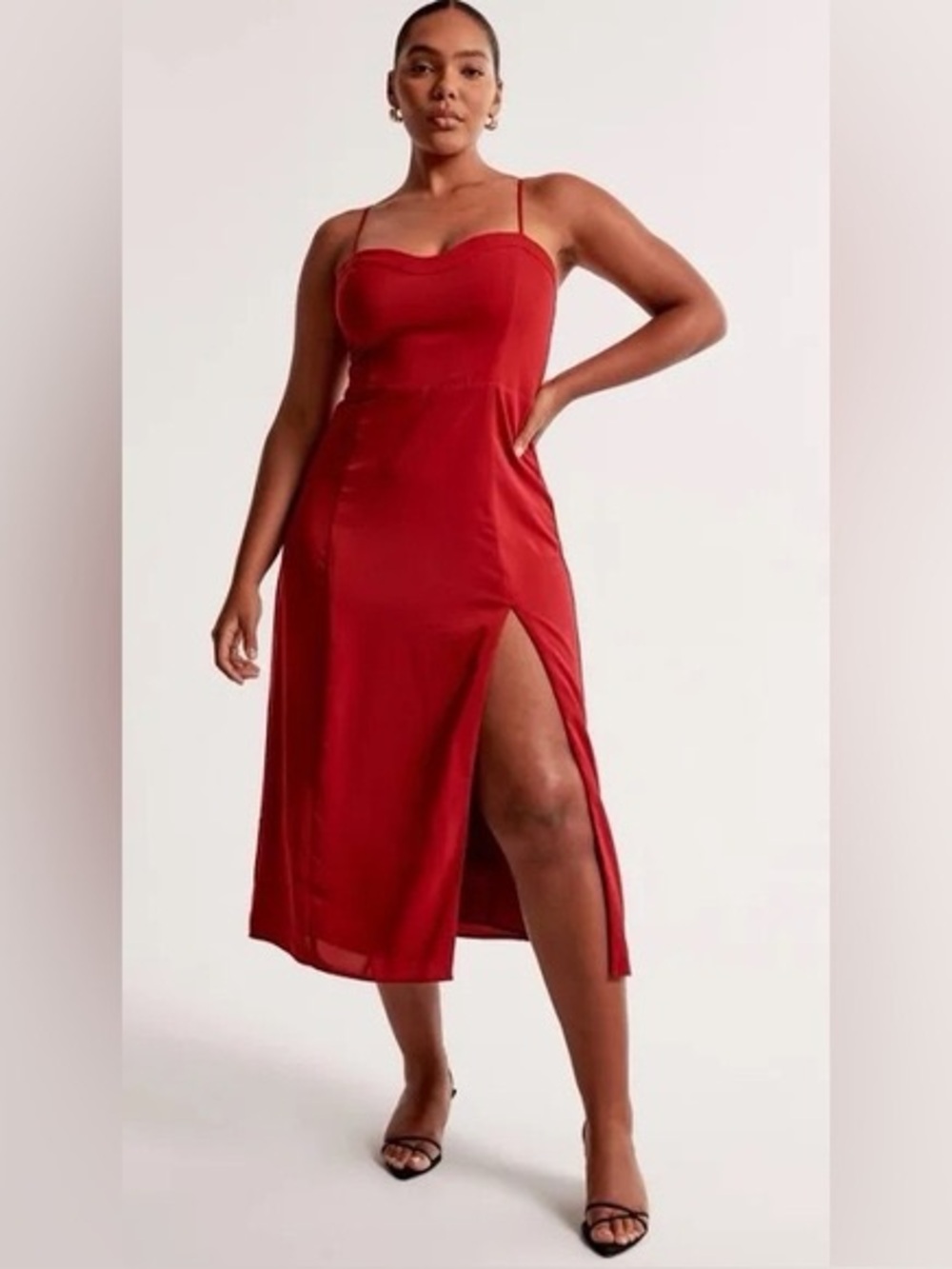Abercrombie & Fitch Camille Midi Dress